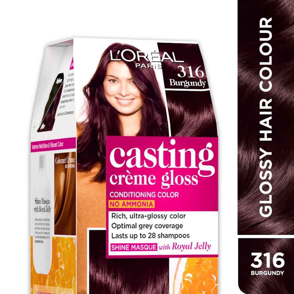 L'Oreal Paris Casting Creme Gloss Burgundy 316 Hair Colour