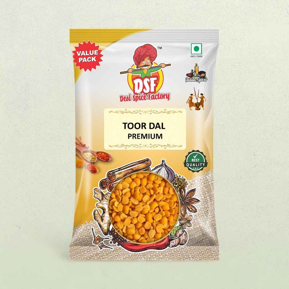 DSF Premium Toor Dal/Arhar Dal - Desi