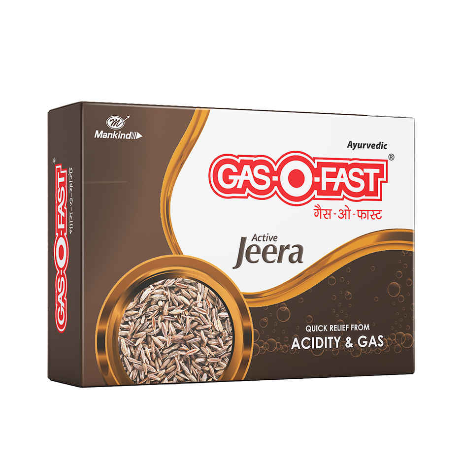 Mankind Gas-O-Fast Active Jeera Powder Combo 