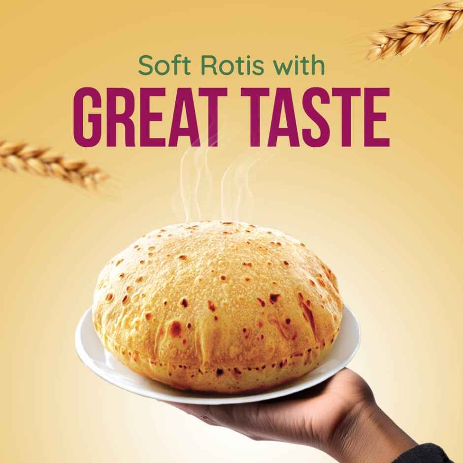 Protein Chef 10 Grain Double Protein Atta- Chakki Multigrain Atta with Millet Jowar Ragi Flour