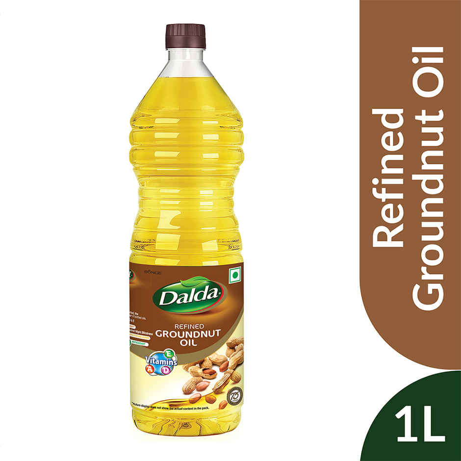 Dalda Refined Groundnut Oil 1L (Pet bottle)