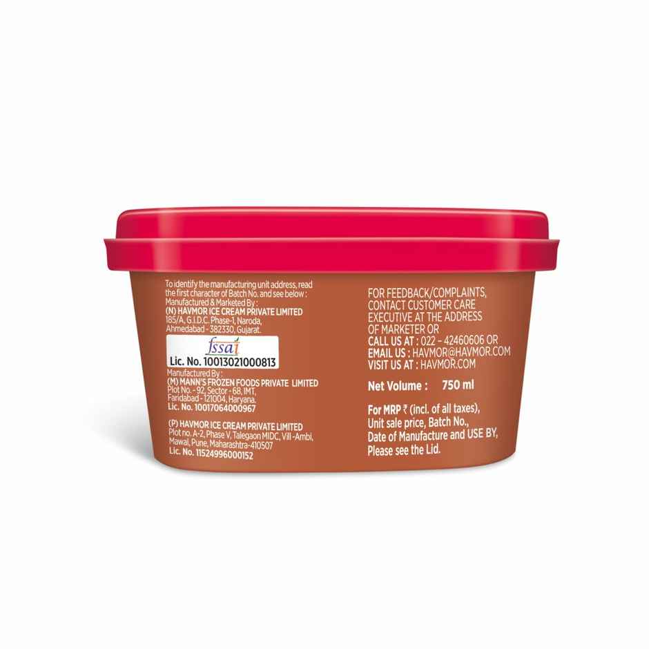 Havmor Biscotti Ice Cream Tub
