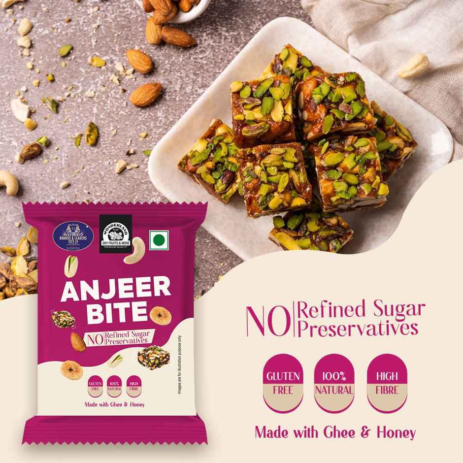 Wonderland Foods Vrat Anjeer Bites