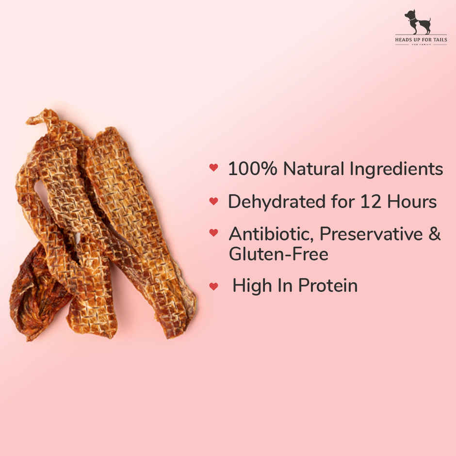 HUFT Sara's Chicken Jerky Treat With Apple Sauce Packet Combo