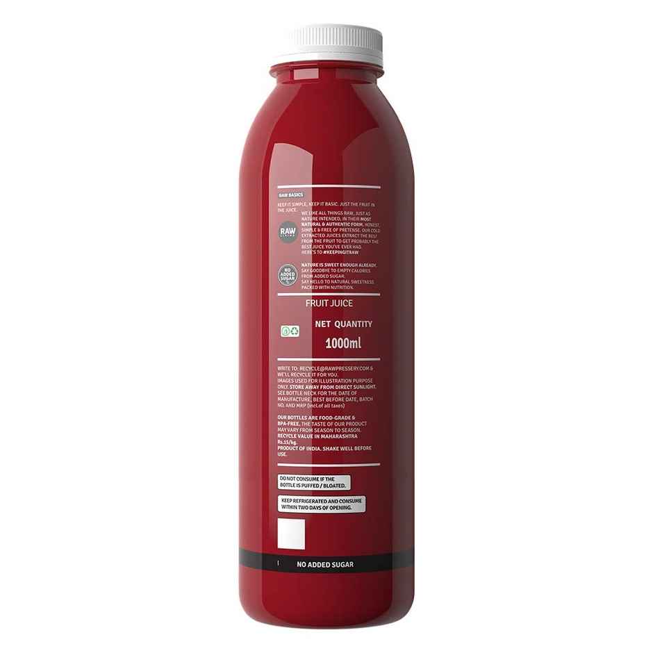 Raw Pressery Pomegranate Fruit Juice | Fresh & Fruity