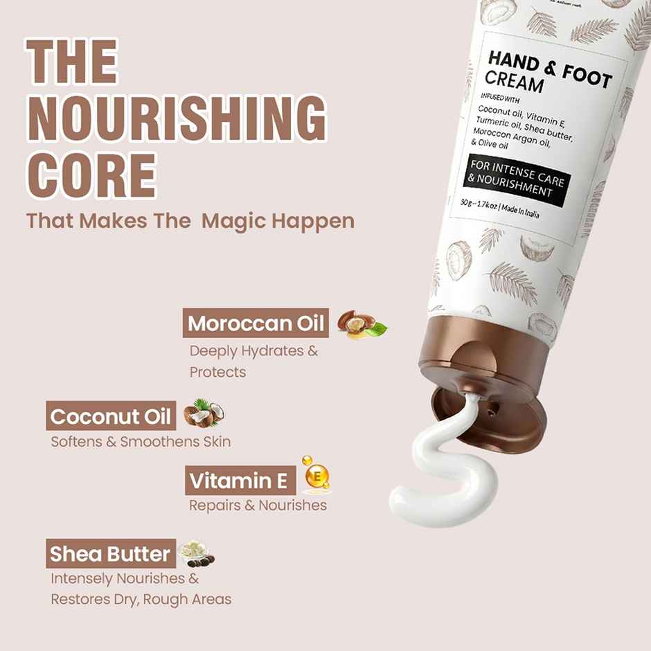 TNW The Natural Wash Coconut Hand & Foot Cream