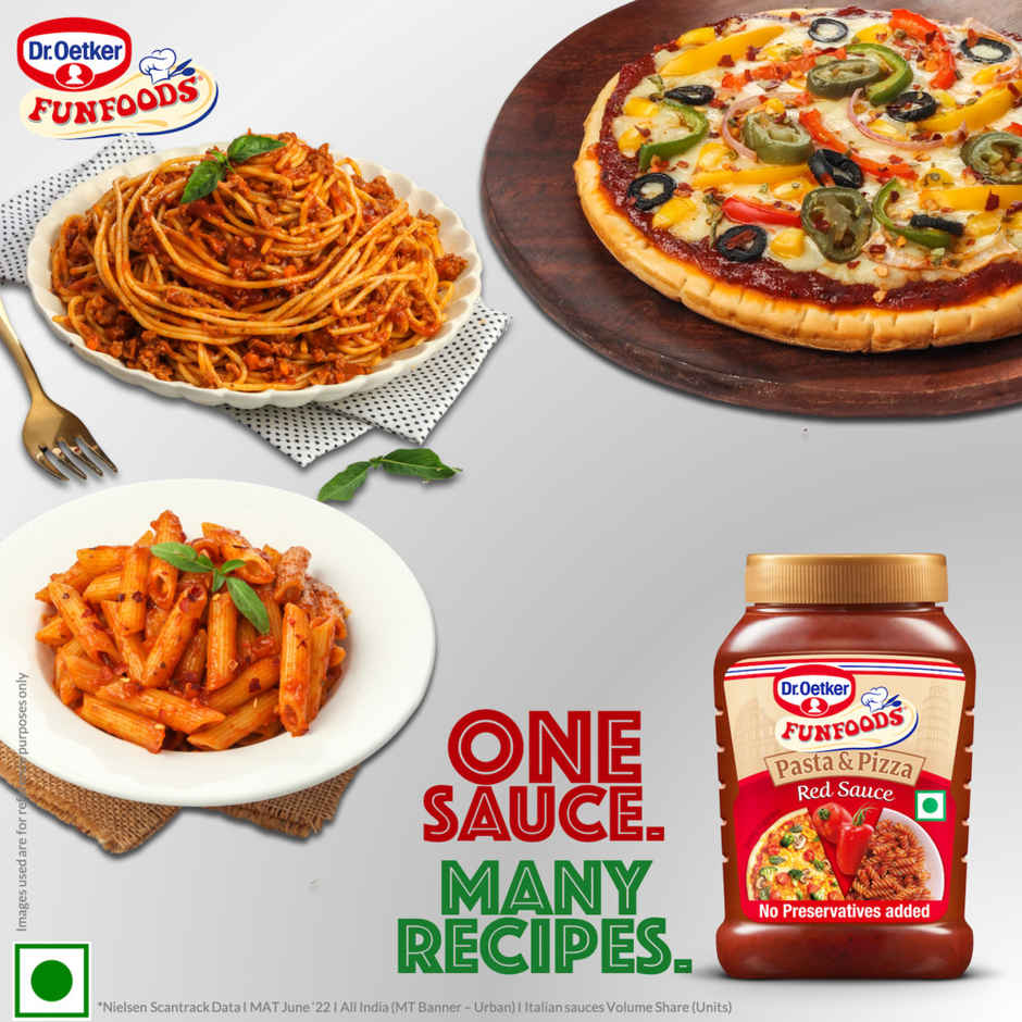 Dr. Oetker Fun Foods Pasta & Pizza Red Sauce