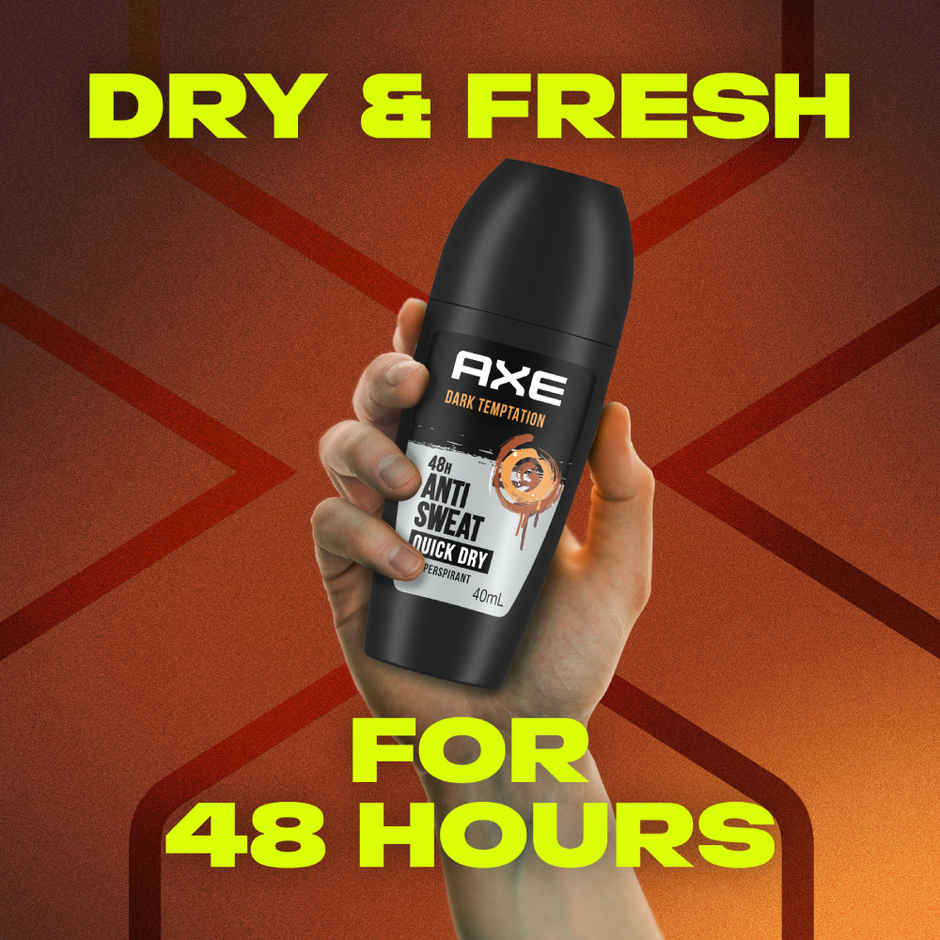 AXE Dark Temptation Antiperspirant Deodorant Roll On For Men