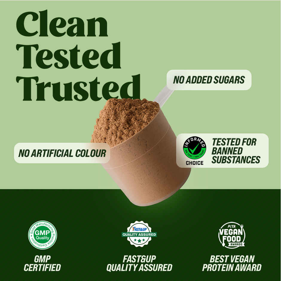 Fast&up Plant Protein | Vegan Protein | Rich Chocolate Flavour