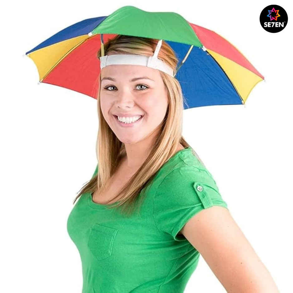 Se7en Umbrella Hat for Kid's & Adults - 30 cm