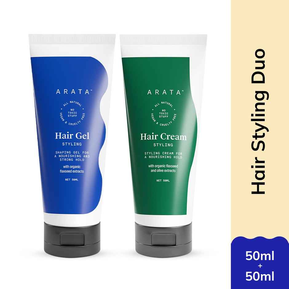 Arata Cream & Gel Styling Mini Combo
