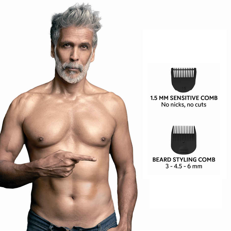 Zlade Ballistic Lite Full-Body Trimmer | Beard, Body & Balls | AAA Battery Operated Cordless Trimmer