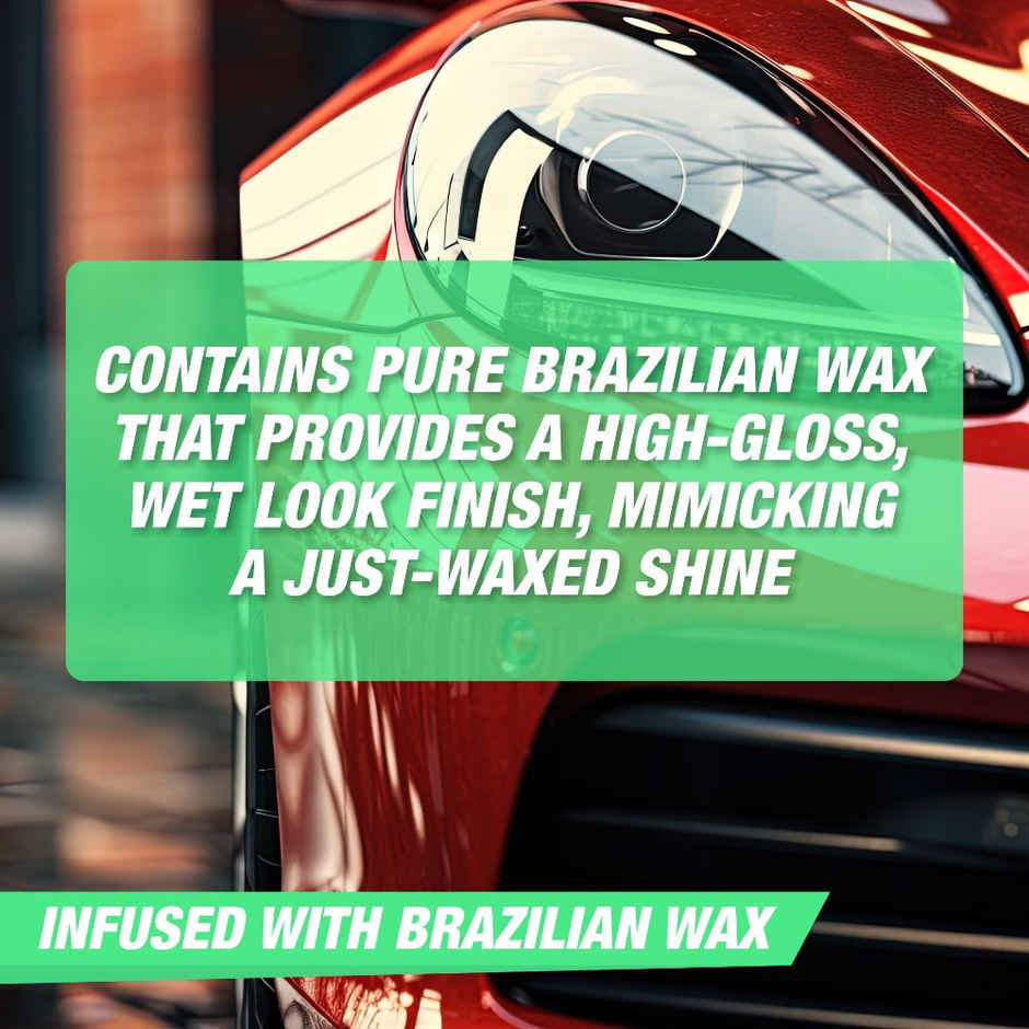 Wavex Wash and Wax Car Shampoo | Wet Look Shine with Buttery Smooth Feel