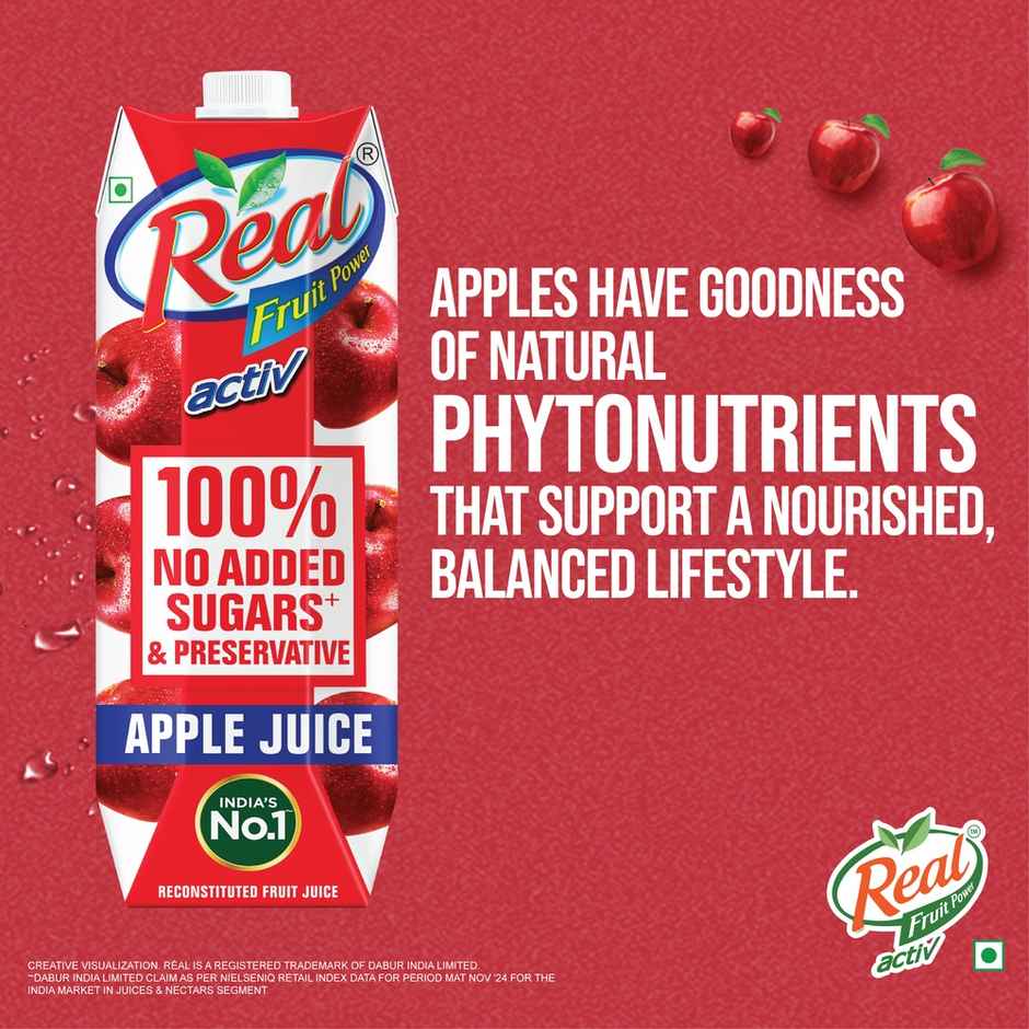 Dabur Real Activ Apple Juice