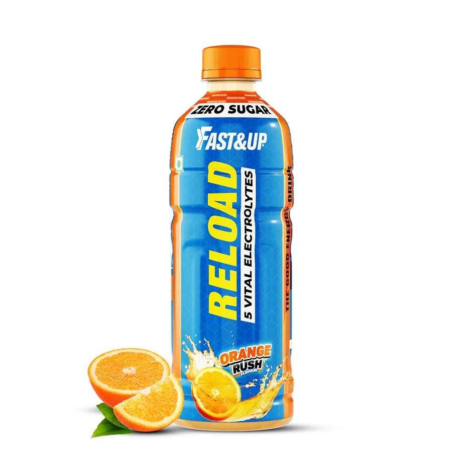 Fast&Up Reload Zero Sugar Energy Drink | Refreshing Orange Flavour
