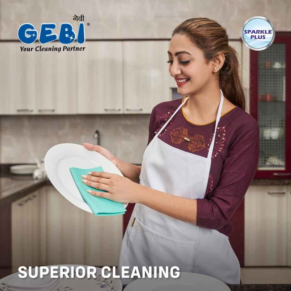 Gebi Cellulose Sponge Wipes | 3 Pack - 18 x 20.5 cm