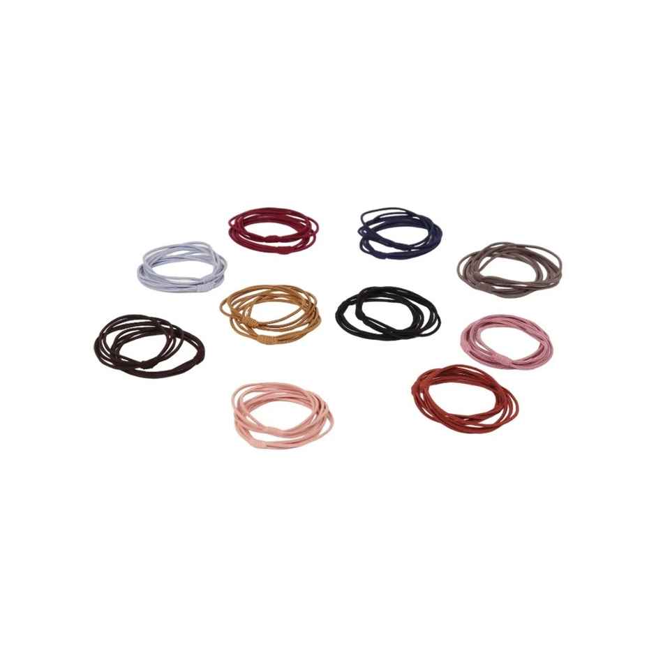 Prolume Sleek Elastic Hair Rubber Bands