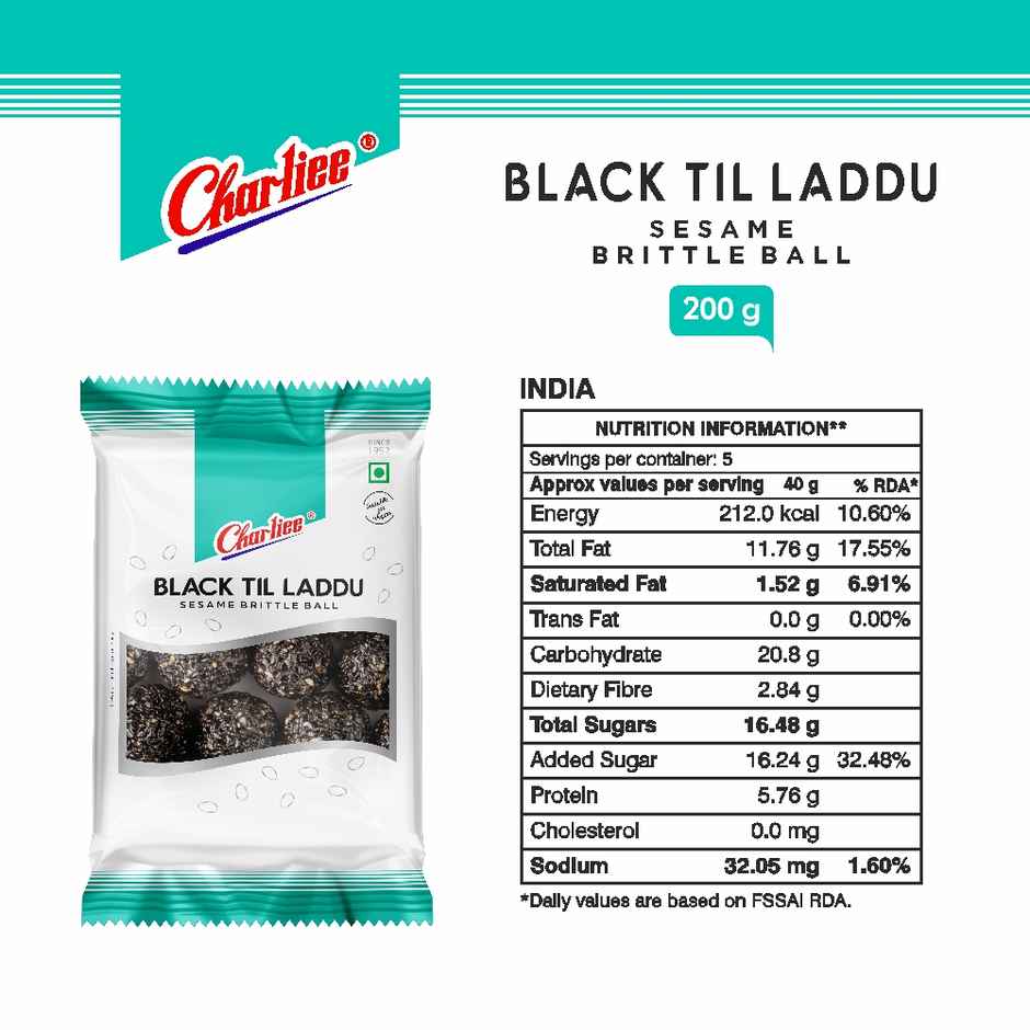 Charliee Black Til Laddu