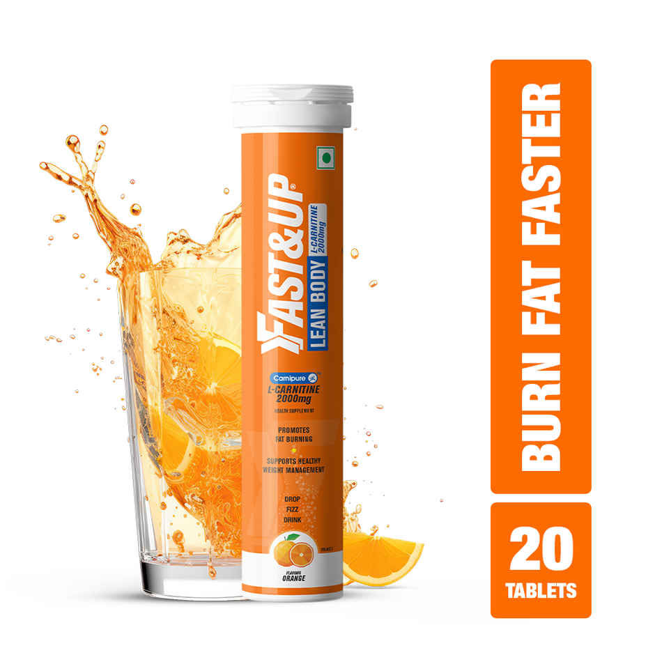 Fast&Up Fat Burner L-Carnitine Lean Body Orange Flavour Combo
