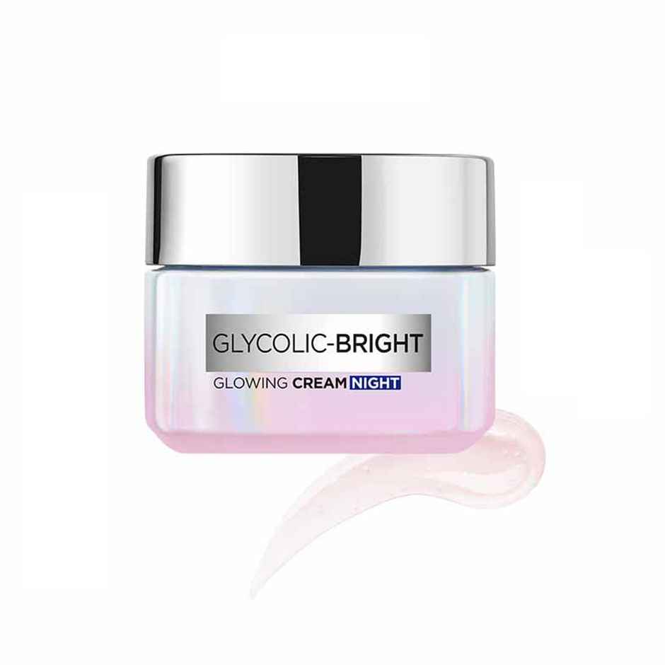 L'Oreal Paris Glycolic Bright Glowing Night Cream Overnight Cream With Glycolic Acid