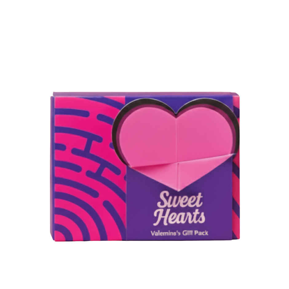 Nova Nova Heart Shaped Waffle Cookies & Chocolates | Assorted Sweet Hearts