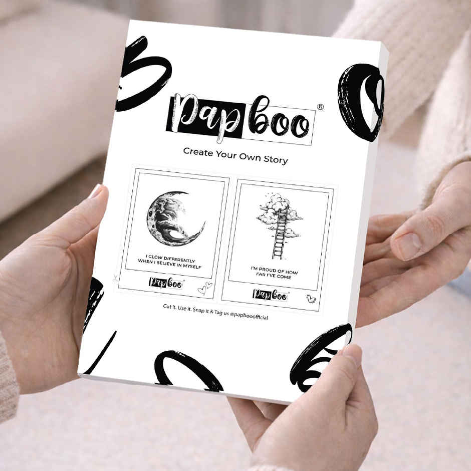 Papboo A5 Unruled Notebooks Set | 80 GSM Paper | Cute Creatures