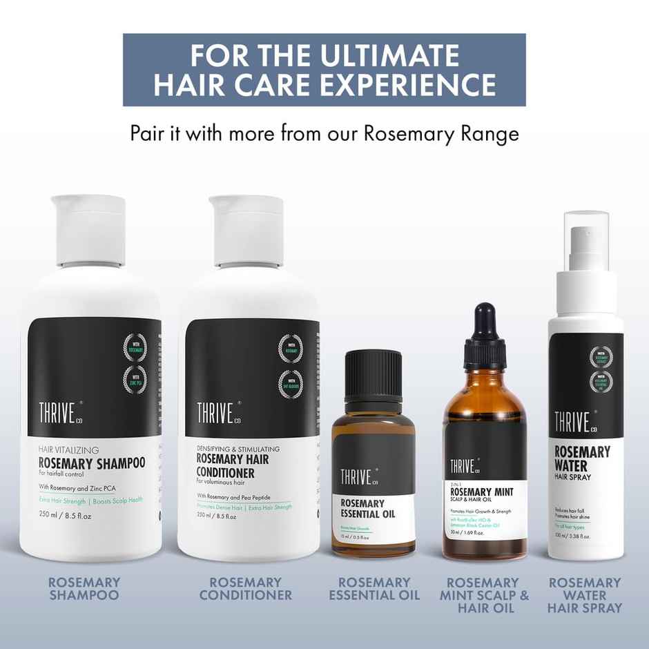 Thriveco Hair Vitalizing Rosemary Shampoo For Hair Fall Control