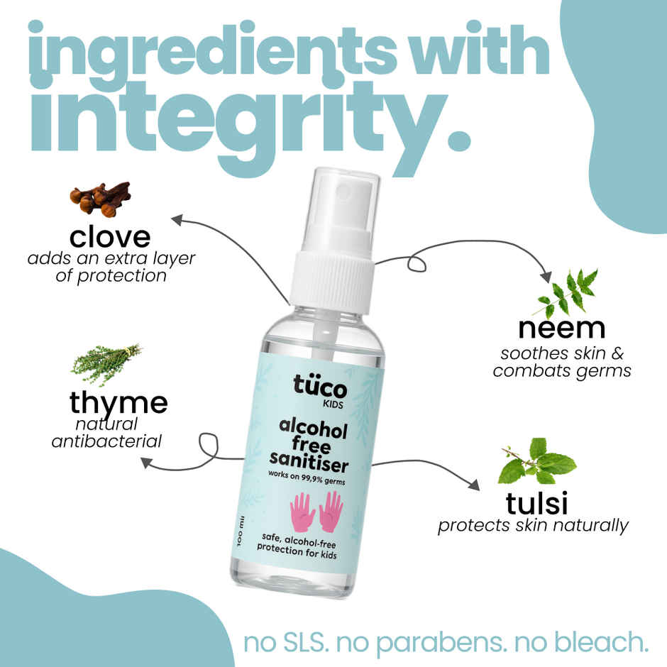 Tuco Kids Alcohol Free Sanitiser