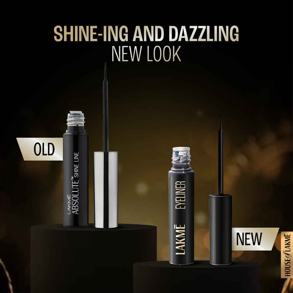 Lakme Unreal Precision Liquid Eye Liner Lightweight & Smudgeproof Eye Liner, Black