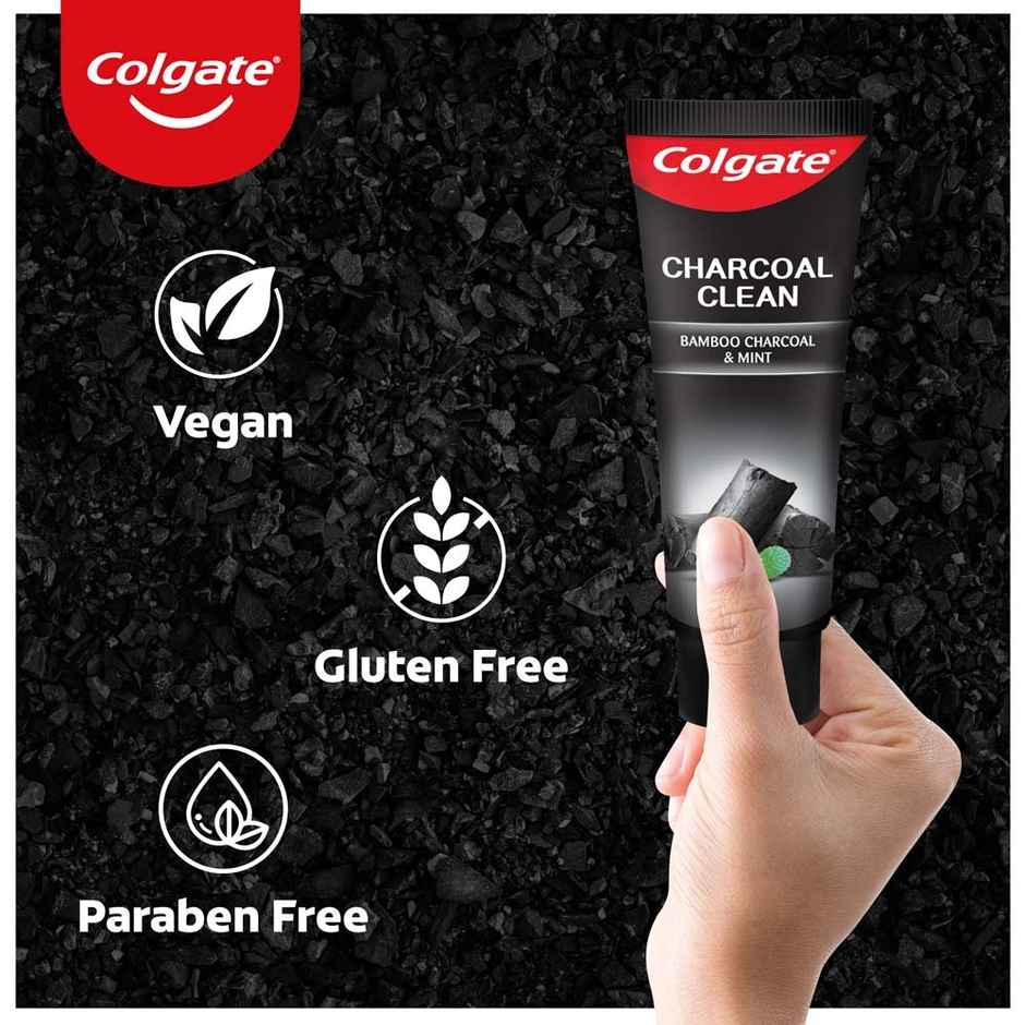 Colgate Charcoal Clean Black Gel Toothpaste - Bamboo Charcoal & Mint