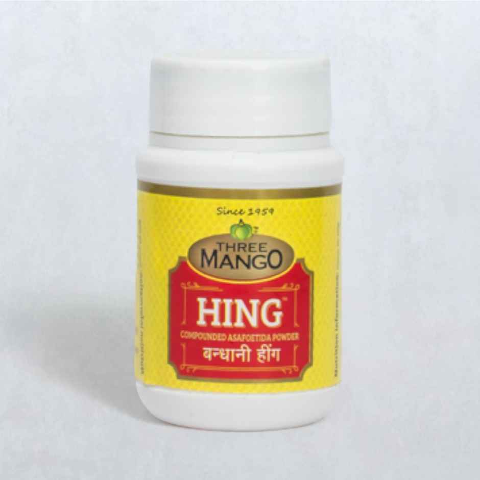 Three Mango Hing Powder Jar