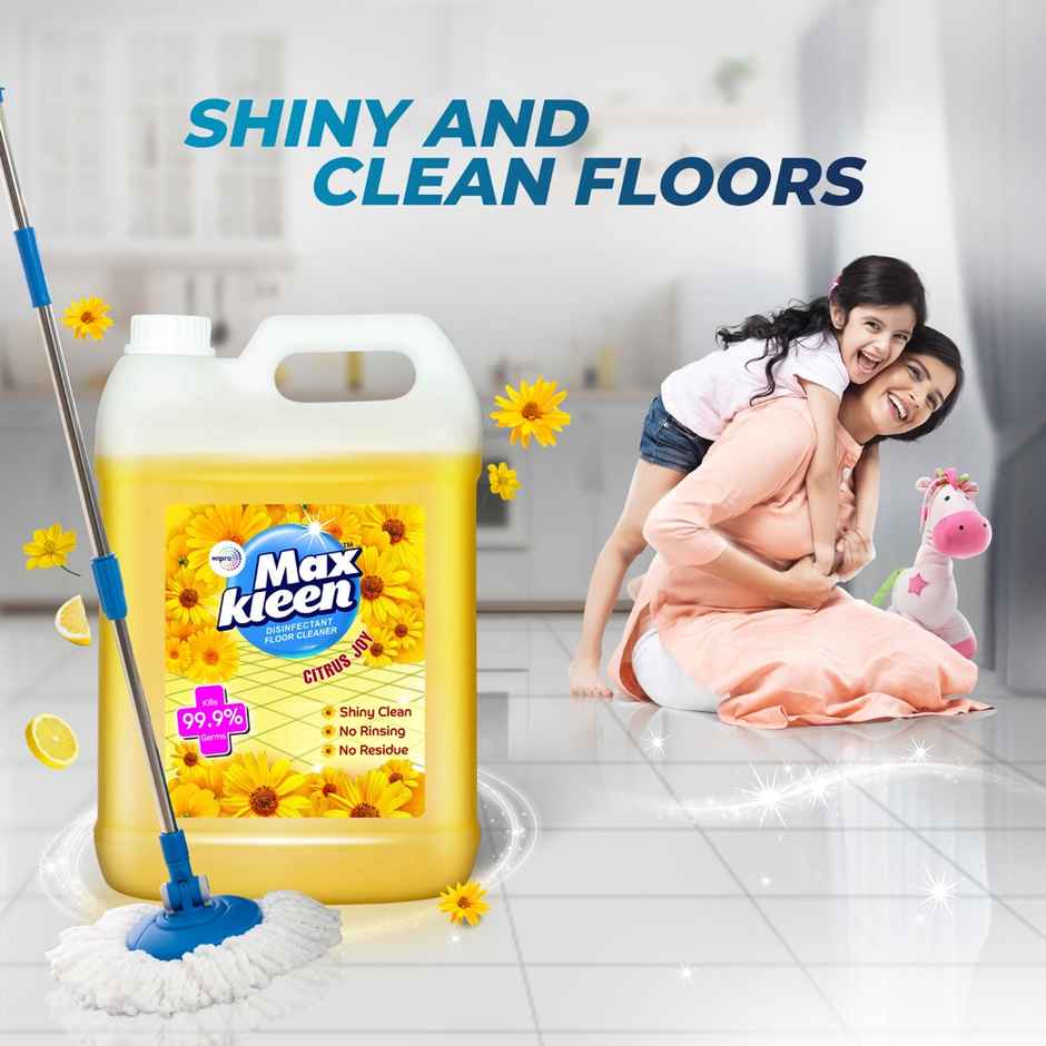 Maxkleen Citrus Joy Disinfectant Floor Cleaner | Can