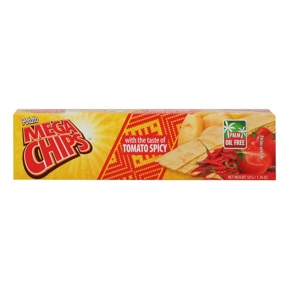 Mega Chips Tomato Spicy Potato Chips