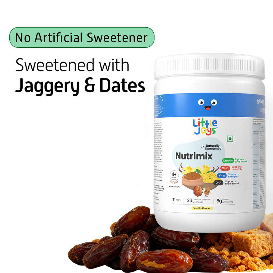 Little Joys Nutrimix For Kids 7-12 Years | Vanilla Flavour
