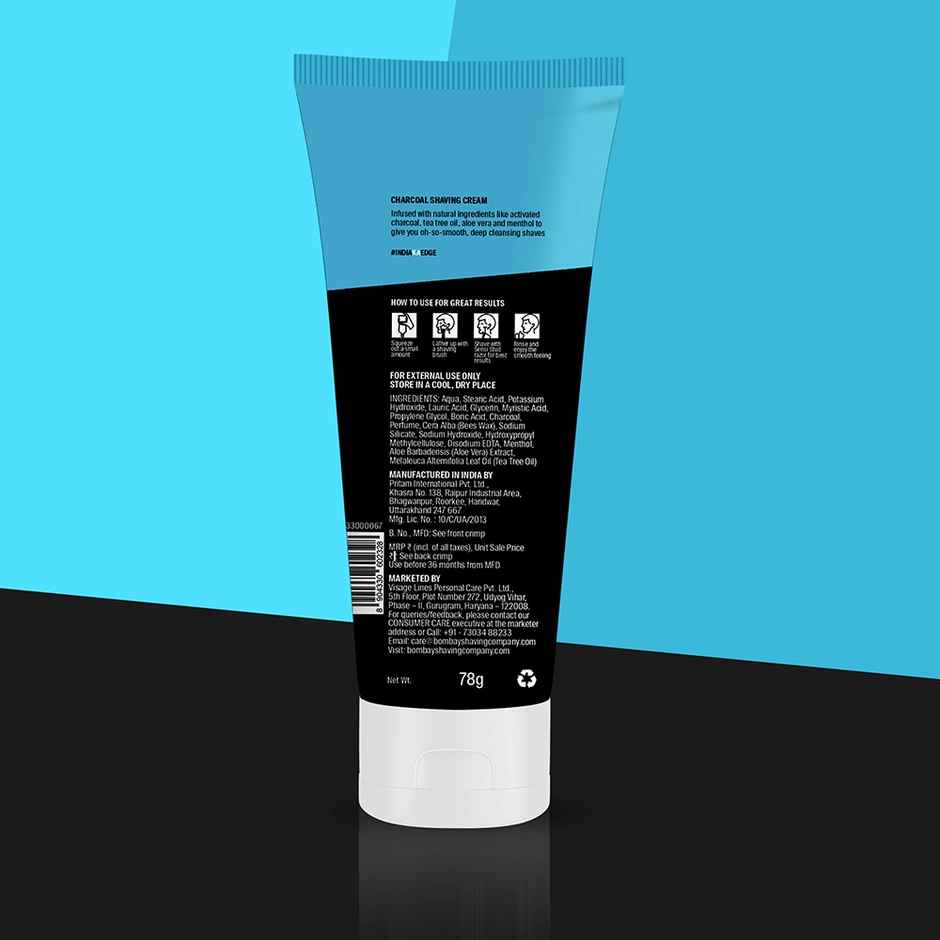 Bombay Shaving Company Shaving Cream Charcoal