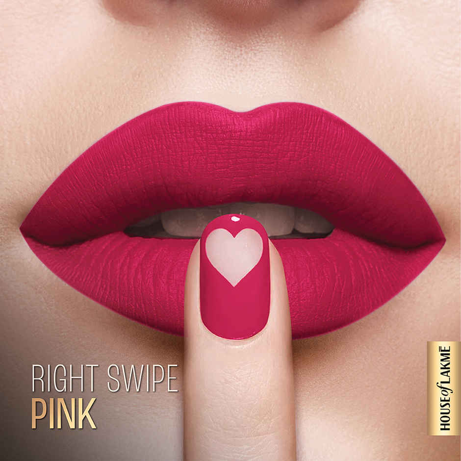 Lakme Xtraordin-airy Lip Mousse Right Swipe Pink