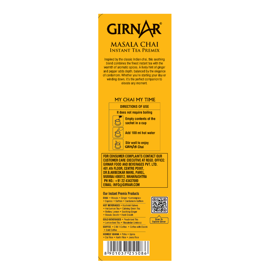 Girnar Masala Chai Instant Tea Premix Combo