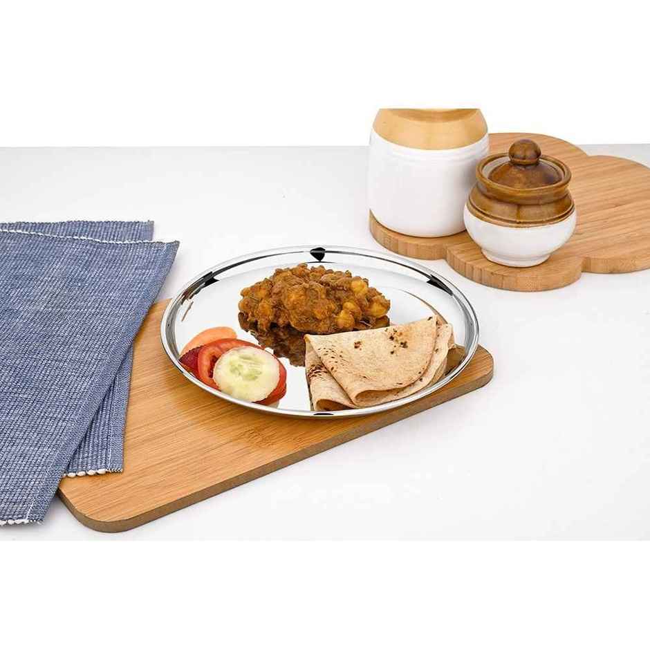 Steelera Stainless Steel RST Dinner Plate | Food Safe | 29.5 cm