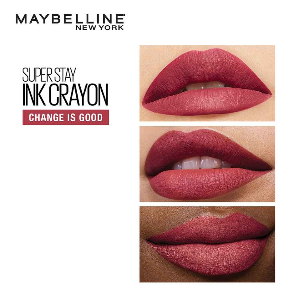 Maybelline Super Stay Ink Crayon Lipstick x Pinks Edition, 85 Change Is Good