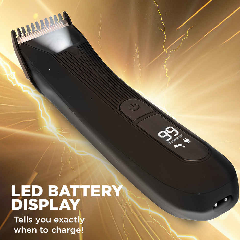 Bombay Shaving Company Intimate Body Groomer for Men | with LED light | Type C Trimmer