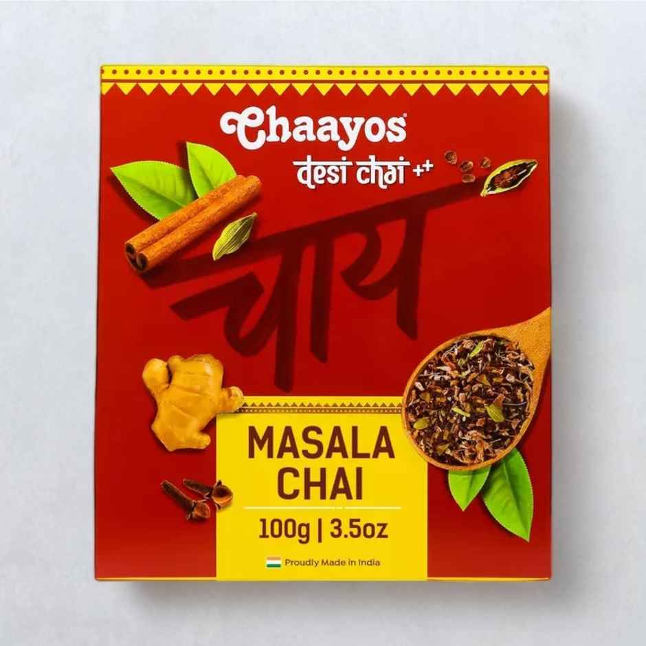 Chaayos Premium Chai Patti with Truly Natural Spices Masala Tea