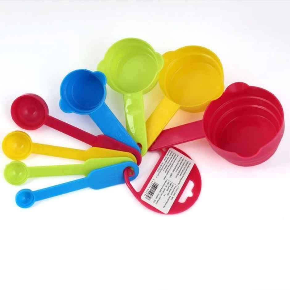 Everest Measuring Cup & Spoon 8 Pcs Set | Durable & Precision