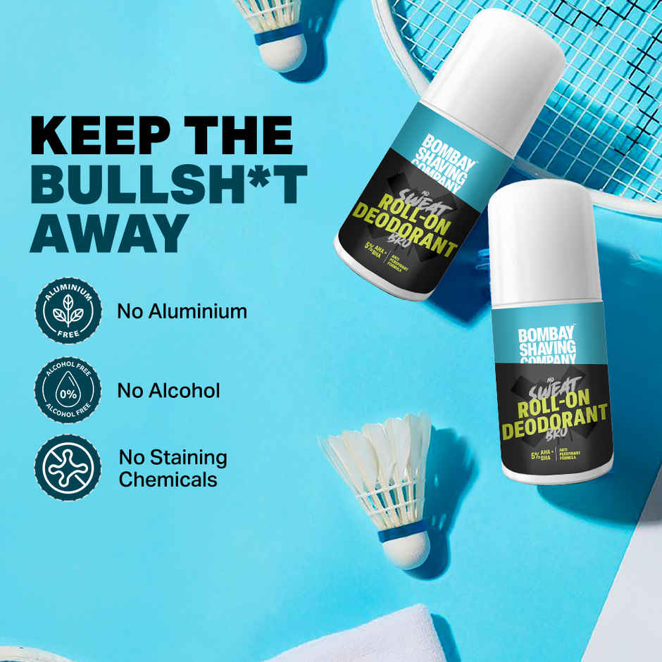 BSC Roll-On Deo for Active Men | Aqua