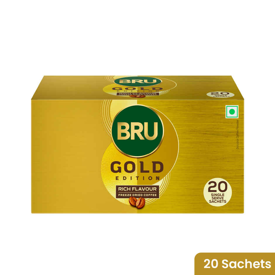 Bru Gold Freeze Dried Sachets