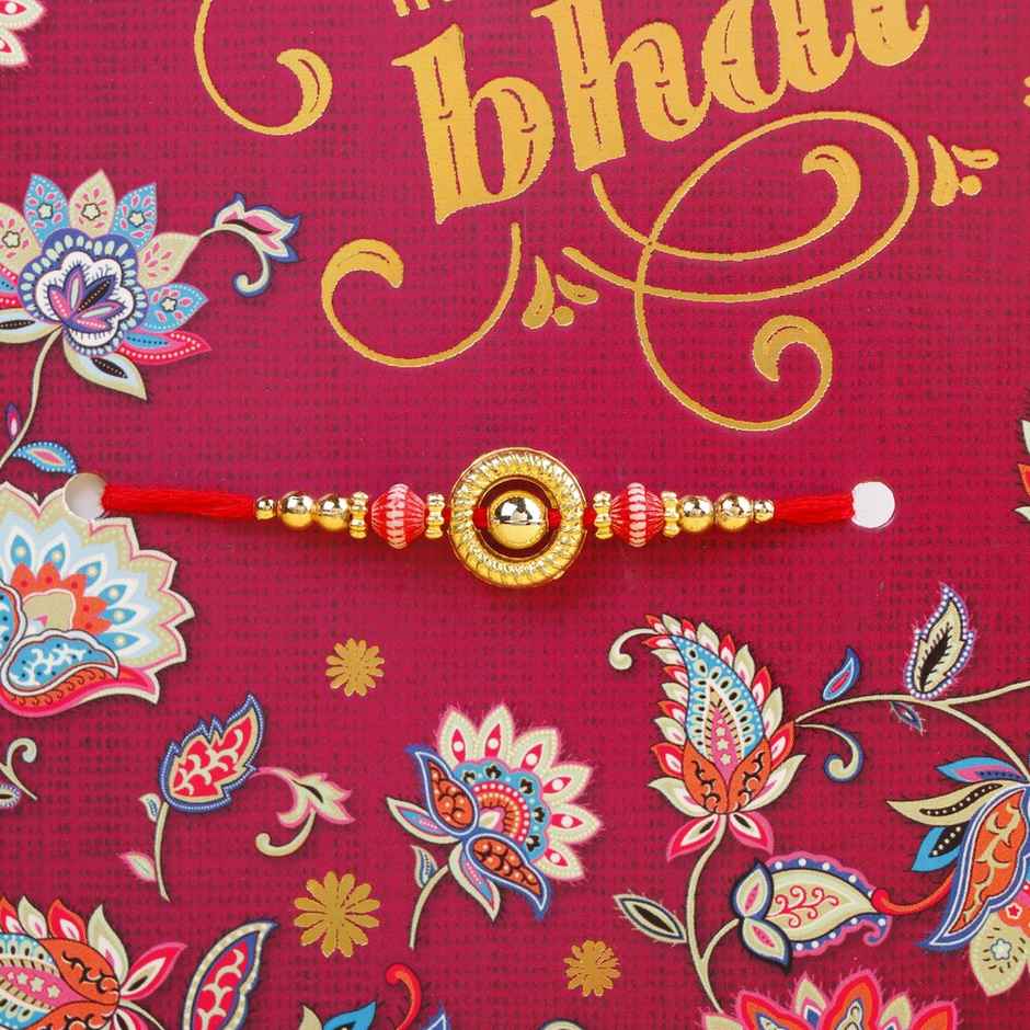 Archies Archies Happy Rakhi Bhai Greeting Card With Rakhi - Greeting Card Rakhi Set