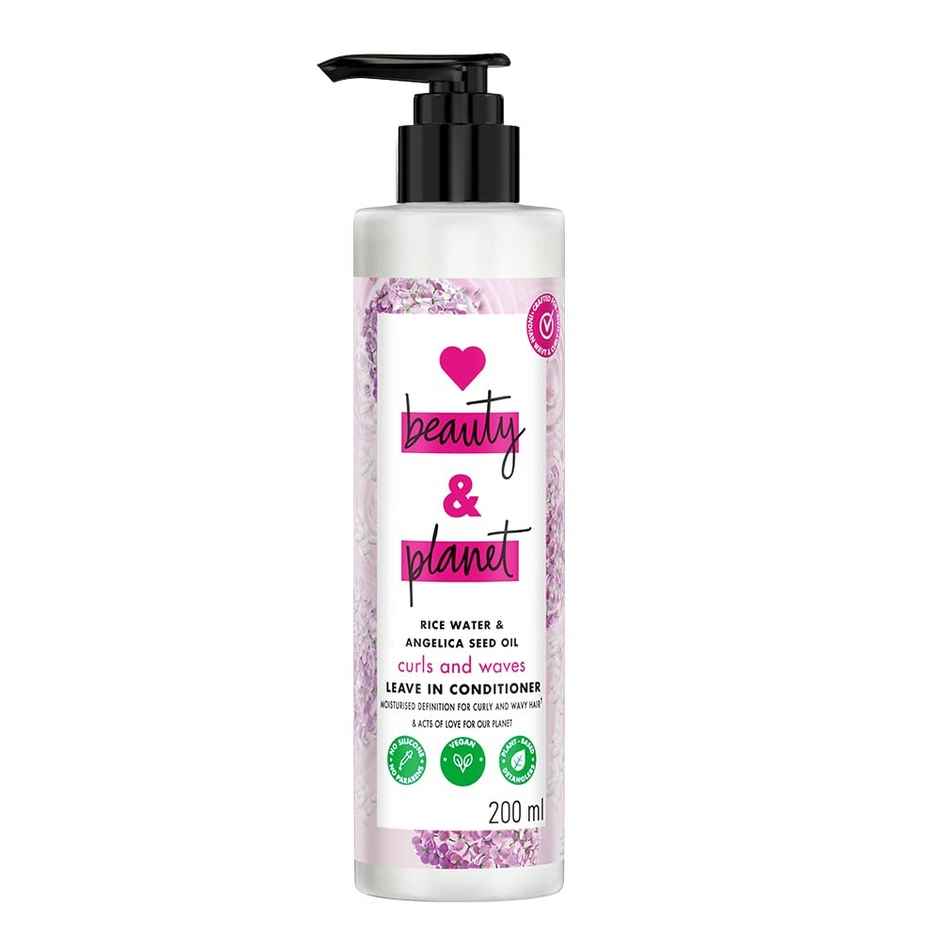 Love Beauty And Planet Rice Water & Angelica Seed Oil Silicone Free Leave-In Conditioner