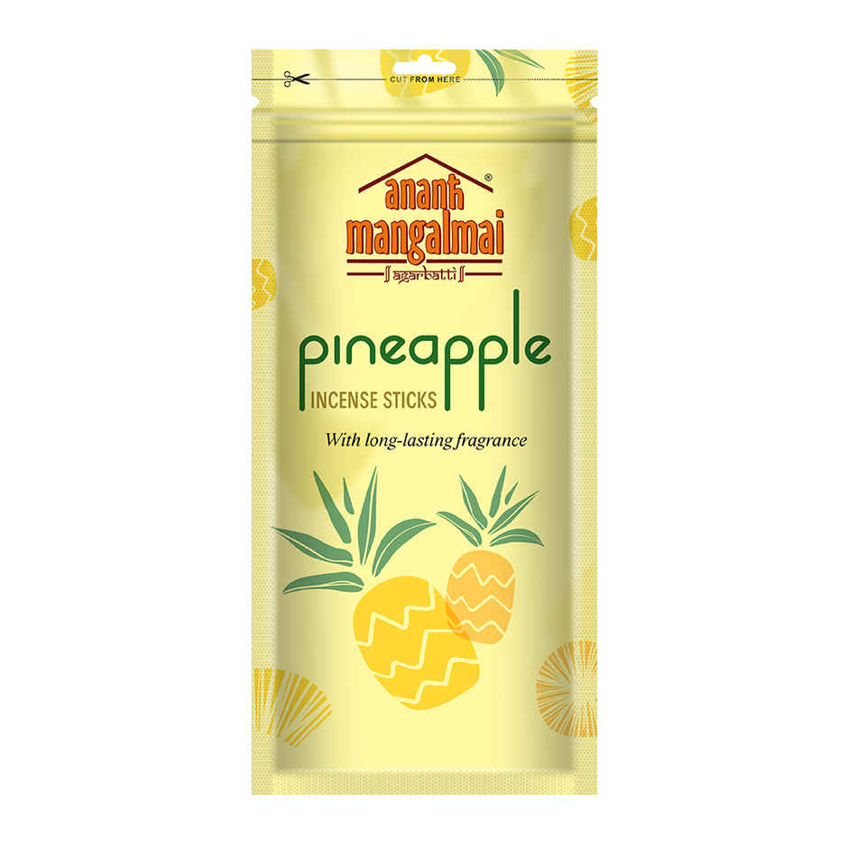 Ananth Mangalmai Pineapple Agarbatti | Fragrance | Puja | Aromatic | Dhoop | Incense Stick