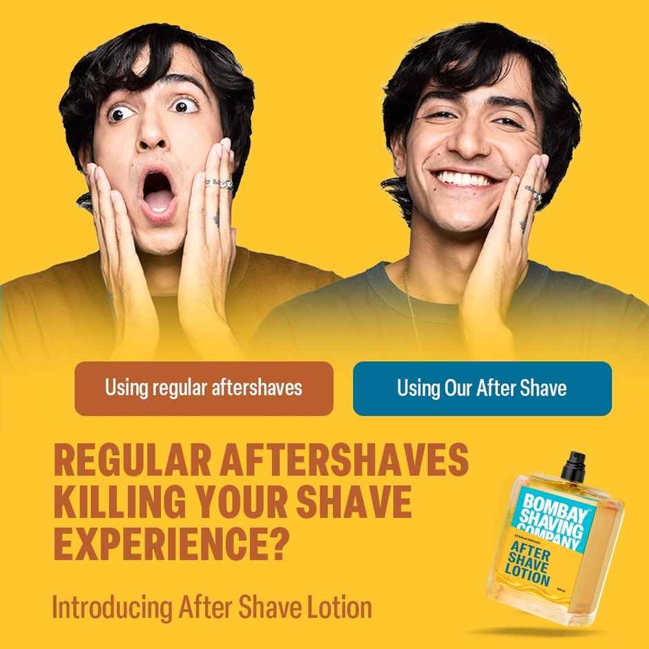Bombay Shaving Company After Shave Lotion Turmeric & Sandalwood