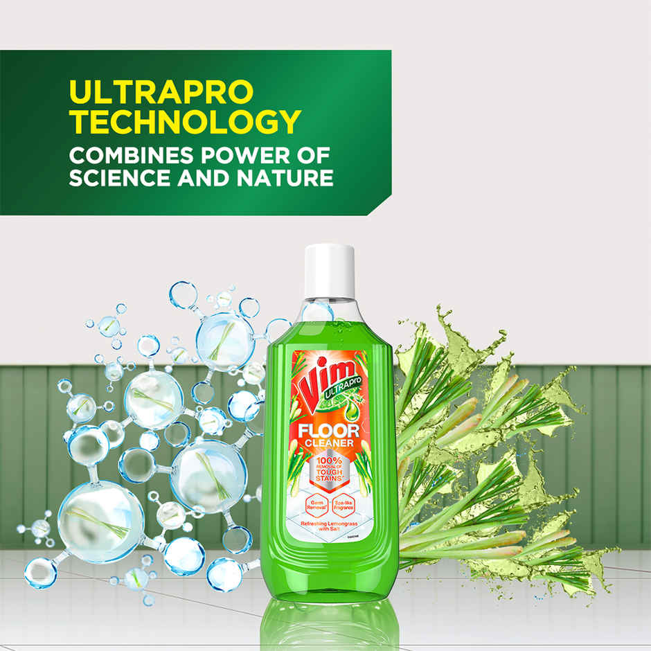 Vim Lemongrass With Salt Refreshing Floor Cleaner