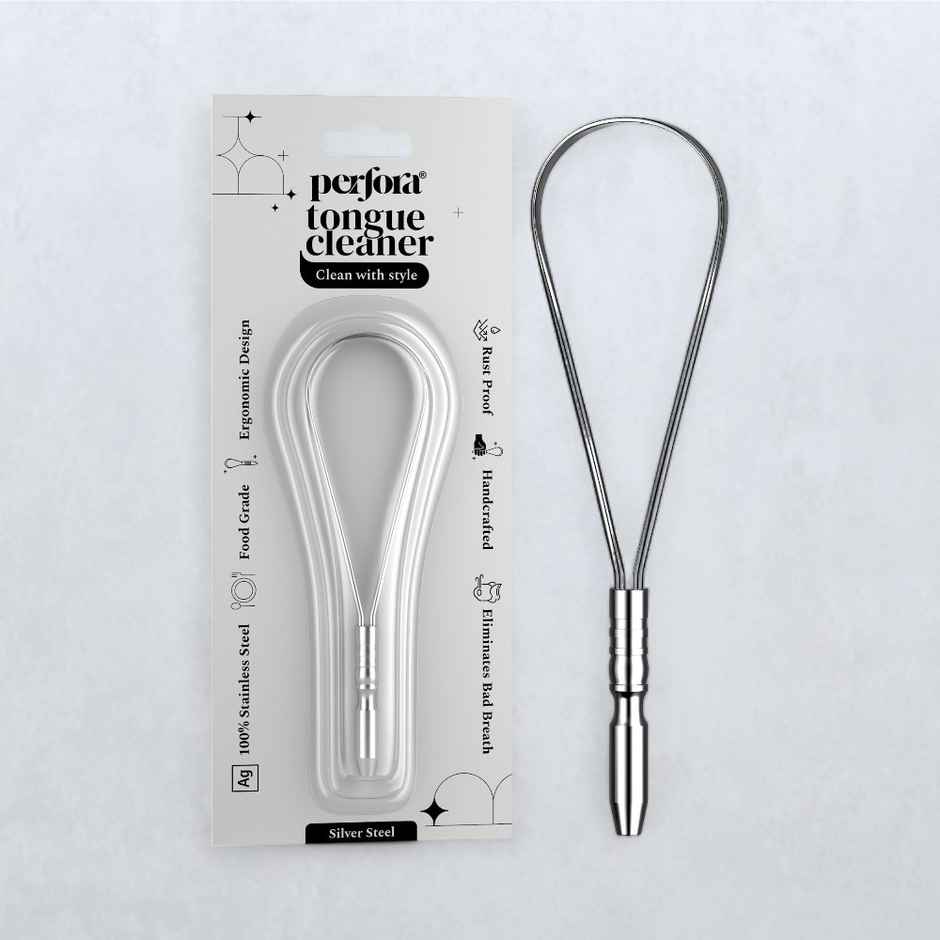 Perfora Stainless Steel Tongue Cleaner - Rust Free
